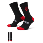 Chaussettes mi - mollet �paisses jordan flight club - noir