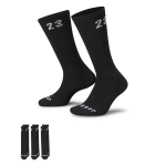 Chaussettes mi - mollet jordan essentials (3 paires) - noir