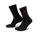 Chaussettes mi - mollet jordan everyday (une paire) - noir