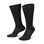 Chaussettes de running hautes de compression nike spark lightweight - noir
