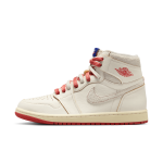 Chaussure air jordan 1 high og  rare air  pour femme - blanc