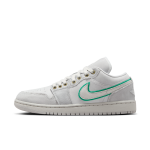 Chaussure air jordan 1 low se pour femme - gris