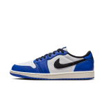 Chaussure air jordan 1 low � game royal � pour homme - blanc