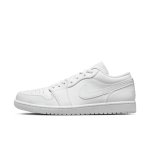 Chaussure air jordan 1 low pour homme - blanc