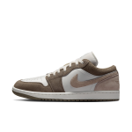 Chaussure air jordan 1 low pour homme - gris