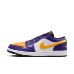 Chaussure air jordan 1 low se pour homme - pourpre
