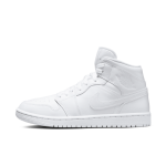 Chaussure air jordan 1 mid pour femme - blanc