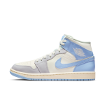 Chaussure air jordan 1 mid pour femme - bleu