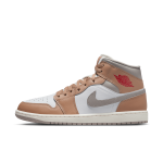 Chaussure air jordan 1 mid pour homme - marron