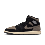 Chaussure air jordan 1 mid se pour homme - noir
