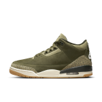 Chaussures air jordan 3 retro � medium olive � pour homme - vert