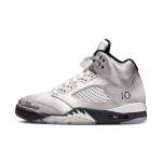 Chaussure air jordan 5 retro � wings � pour femme - gris