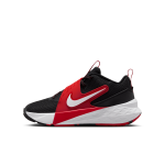 Chaussure de basket nike team hustle d 12 pour ado - noir