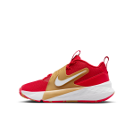 Chaussure de basket nike team hustle d 12 pour ado - rouge