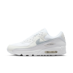 Chaussure avec �l�ments r�fl�chissants nike air max 90 premium pour homme - blanc
