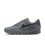Chaussure avec �l�ments r�fl�chissants nike air max 90 premium pour homme - gris