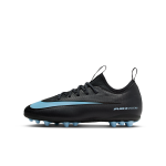 Chaussure de foot basse à crampons ag nike jr. mercurial vapor 16 academy pour enfant / ado - noir Chaussure de foot basse à crampons ag nike jr. mercurial vapor 16 academy pour enfant / ado - noir