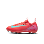 Chaussure de foot basse à crampons mg nike jr. mercurial vapor 16 academy pour enfant / ado - rouge Chaussure de foot basse à crampons mg nike jr. mercurial vapor 16 academy pour enfant / ado - rouge