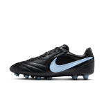 Chaussure de foot basse � crampons pour terrain synth�tique nike tiempo ligera pro - noir