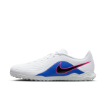 Chaussure de foot basse pour surface synth�tique nike tiempo maestro club - blanc