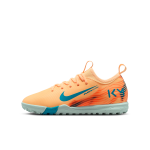 Chaussure de foot basse tf nike jr. mercurial vapor 16 academy  kylian mbapp  pour ado - orange