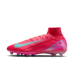 Chaussure de foot montante  crampons ag - pro nike mercurial superfly 10 elite - rouge