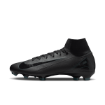 Chaussure de foot montante � crampons fg nike mercurial superfly 10 pro - noir