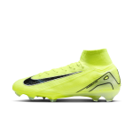 Chaussure de foot montante � crampons nike mercurial superfly 10 elite - jaune