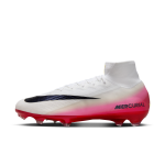 Chaussure de foot montante à crampons nike mercurial superfly 10 elite - rouge Chaussure de foot montante à crampons nike mercurial superfly 10 elite - rouge