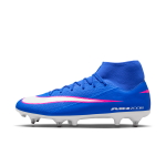 Chaussure de foot montante � crampons sg - pro nike mercurial superfly 10 academy - bleu