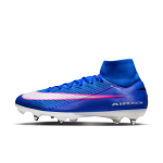 Chaussure de foot montante � crampons sg - pro nike mercurial superfly 10 elite - bleu