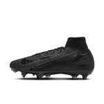 Chaussure de foot montante  crampons sg - pro nike mercurial superfly 10 elite - noir