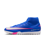 Chaussure de foot montante pour surface synth�tique nike mercurial superfly 10 academy - bleu