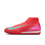 Chaussure de foot montante pour surface synthtique nike mercurial superfly 10 academy - rouge