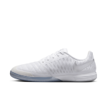 Chaussure de foot en salle coupe basse nike lunargato ii - blanc