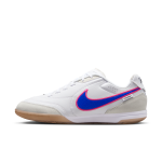 Chaussure de foot en salle coupe basse nike tiempo streetgato - blanc