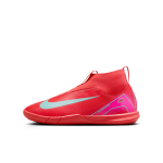 Chaussure de foot en salle montante nike jr. mercurial superfly 10 academy pour enfant / ado - rouge Chaussure de foot en salle montante nike jr. mercurial superfly 10 academy pour enfant / ado - rouge