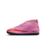 Chaussure de foot en salle montante nike jr. mercurial superfly 10 club pour enfant / ado - rose