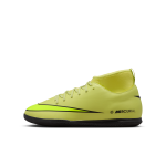 Chaussure de foot en salle montante nike jr. mercurial superfly 10 club pour enfant / ado - vert Chaussure de foot en salle montante nike jr. mercurial superfly 10 club pour enfant / ado - vert