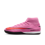 Chaussure de foot en salle montante nike mercurial superfly 10 academy - rose