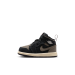 Chaussure jordan 1 mid se pour b�b� et tout - petit - noir