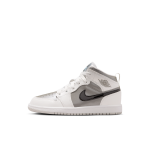 Chaussure jordan 1 mid se pour enfant - gris