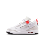 Chaussure jordan spizike low pour ado - blanc