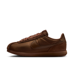 Chaussure nike cortez pour femme - marron