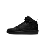 Chaussure nike court borough mid 2 pour ado - noir Chaussure nike court borough mid 2 pour ado - noir