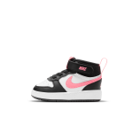 Chaussure nike court borough mid 2 pour bb et tout - petit - noir
