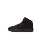 Chaussure nike court borough mid 2 pour enfant - noir Chaussure nike court borough mid 2 pour enfant - noir