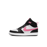 Chaussure nike court borough mid 2 pour jeune enfant - noir