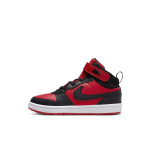 Chaussure nike court borough mid 2 pour jeune enfant - rouge