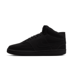 Chaussure nike court vision mid pour homme - noir